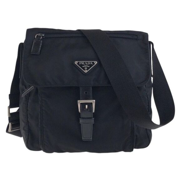 Pre Loved prada Women black | black Crossbody Bags - Picture 1 of 8